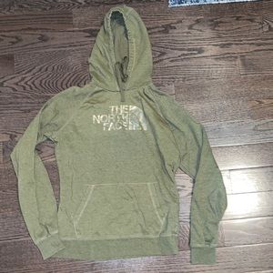 North Face Metallic Logo Hoodie